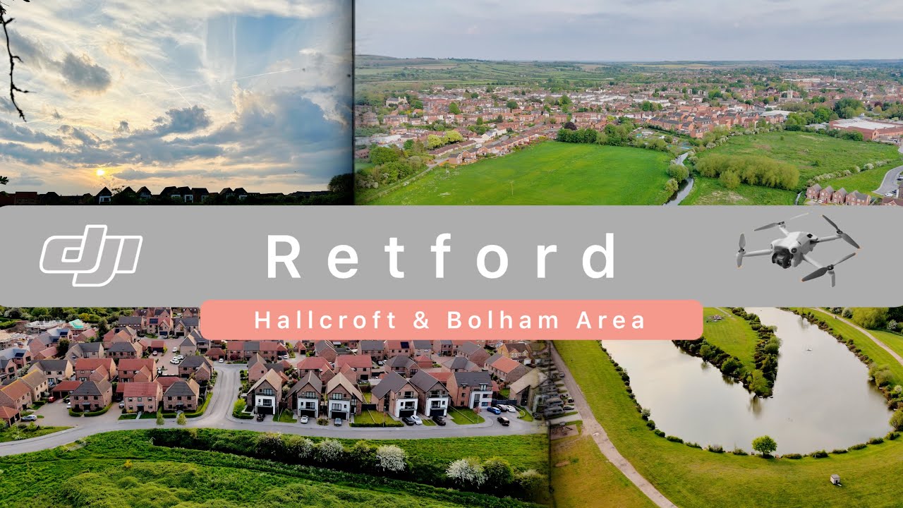 Aerial Views of Retford 📍 May 2024 by DJI Drone