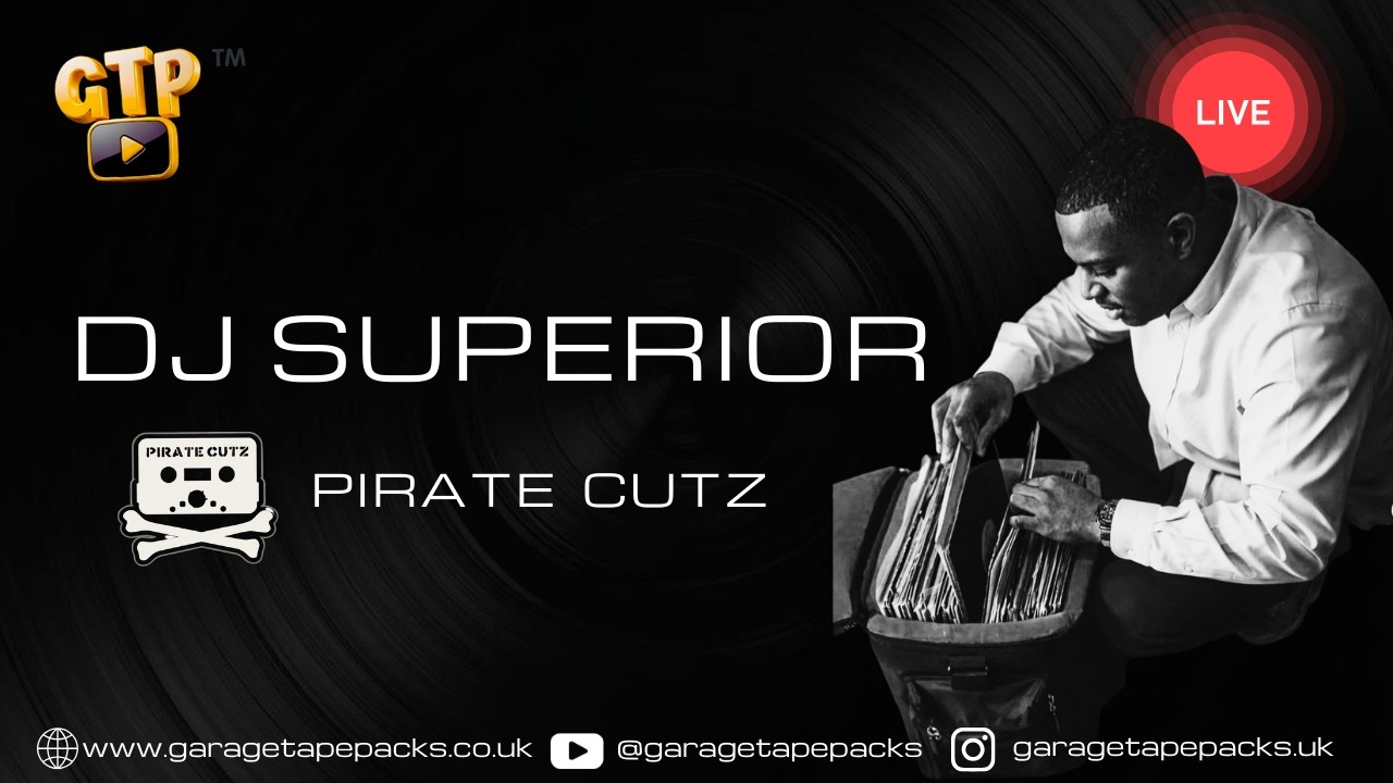 🔴 DJ Superior | Pure Vibes Sunday Sessions | House & Garage Classics | Garage Tape Packs