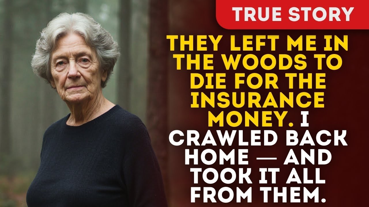 They Left Me In The Woods To Die For The Insurance Money  I Crawled Back Home — And Took It All Fr