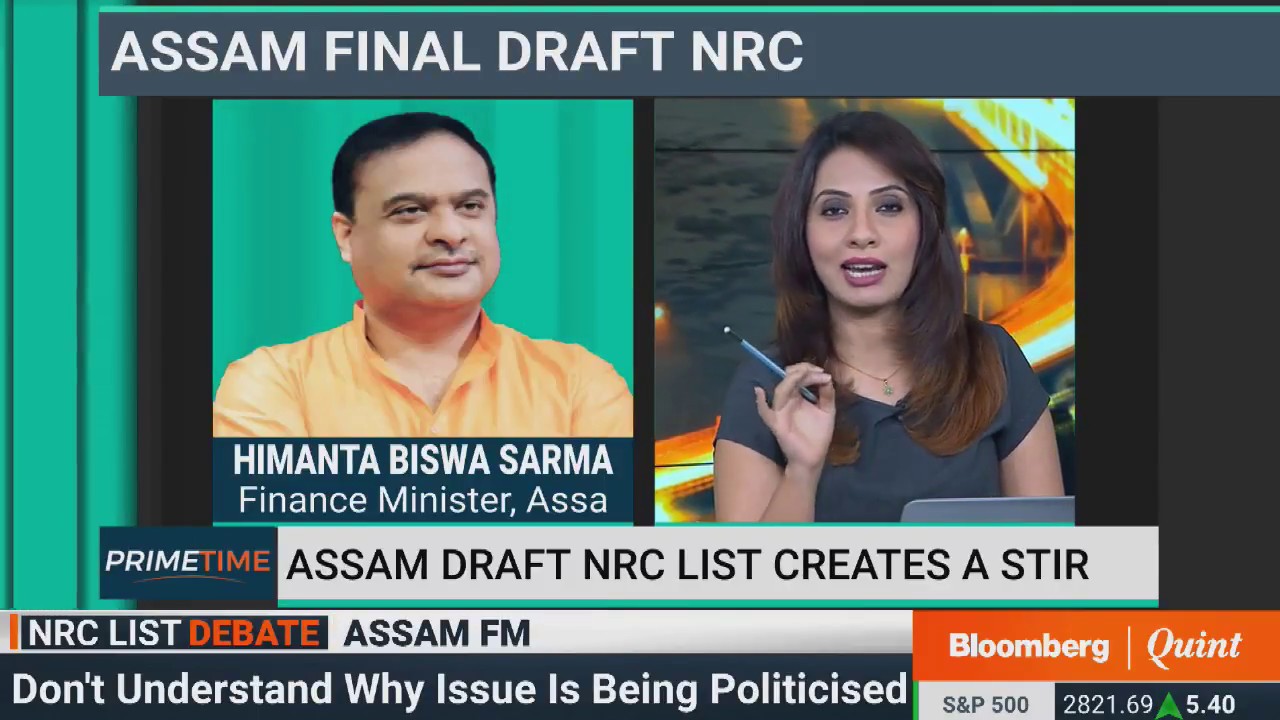 Primetime Debate: Assam FM On The Draft NRC List