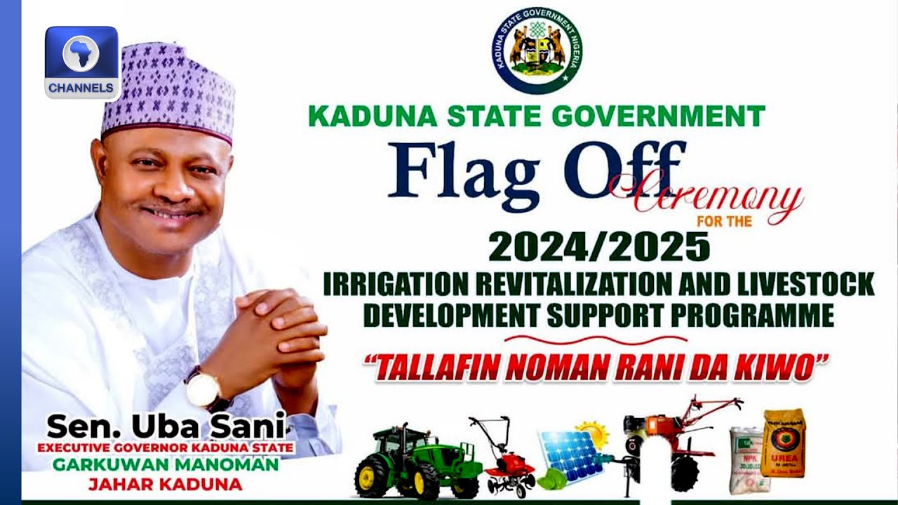 Kaduna State Govt  Distributes Agriculture Inputs To Farmers