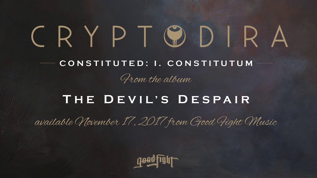 Cryptodira - Constituted: i. Constitutum [OFFICIAL STREAM]