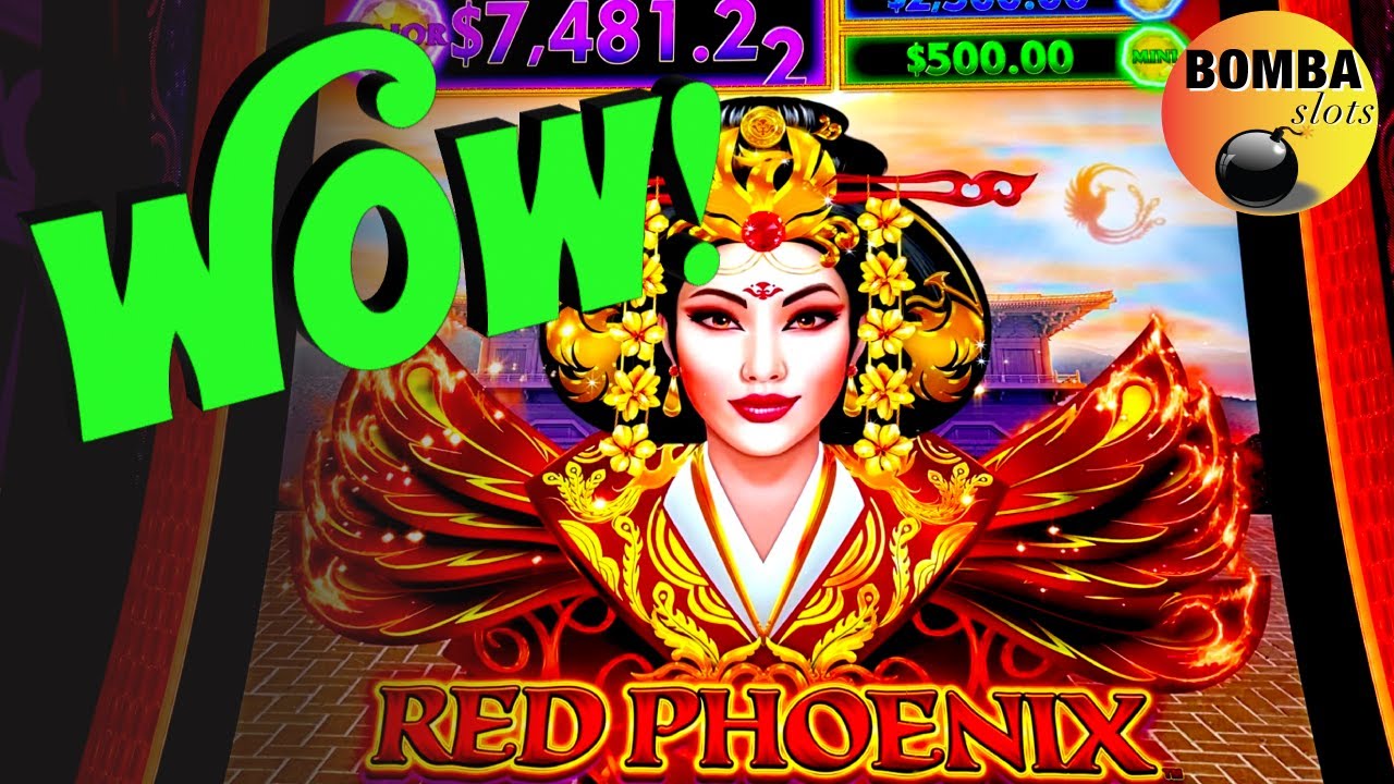 AMAZING! Jewel of the Dragon  ~ Red Phoenix #Casino #LasVegas #SlotMachine