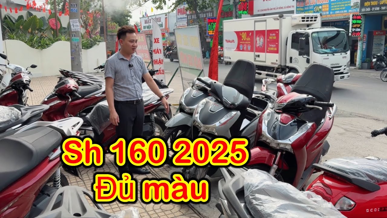 Giá bán Sh 160 2025/ Sh 160 2025 - Nam hihi