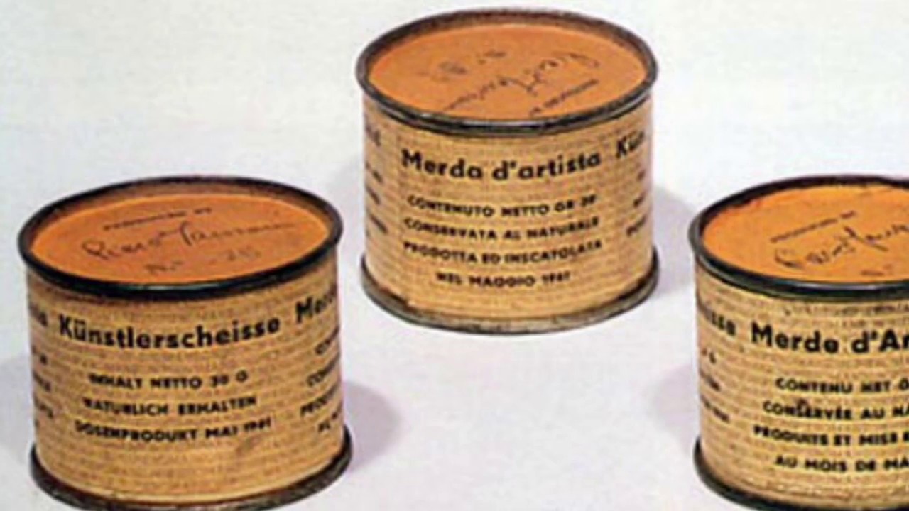 Mierda de artista la provocación en el arte