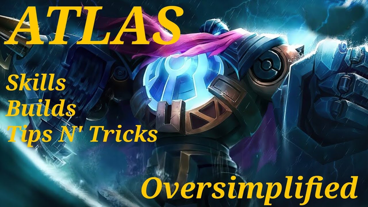 ATLAS The Ocean Gladiator Oversimplified Explaination | Mobile Legends Bang Bang