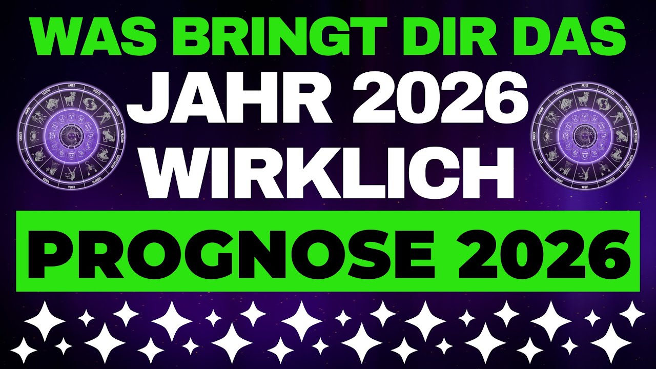 Das Große Jahreshoroskop 2026 - Was Die Sterne Für Dich Bereithalten