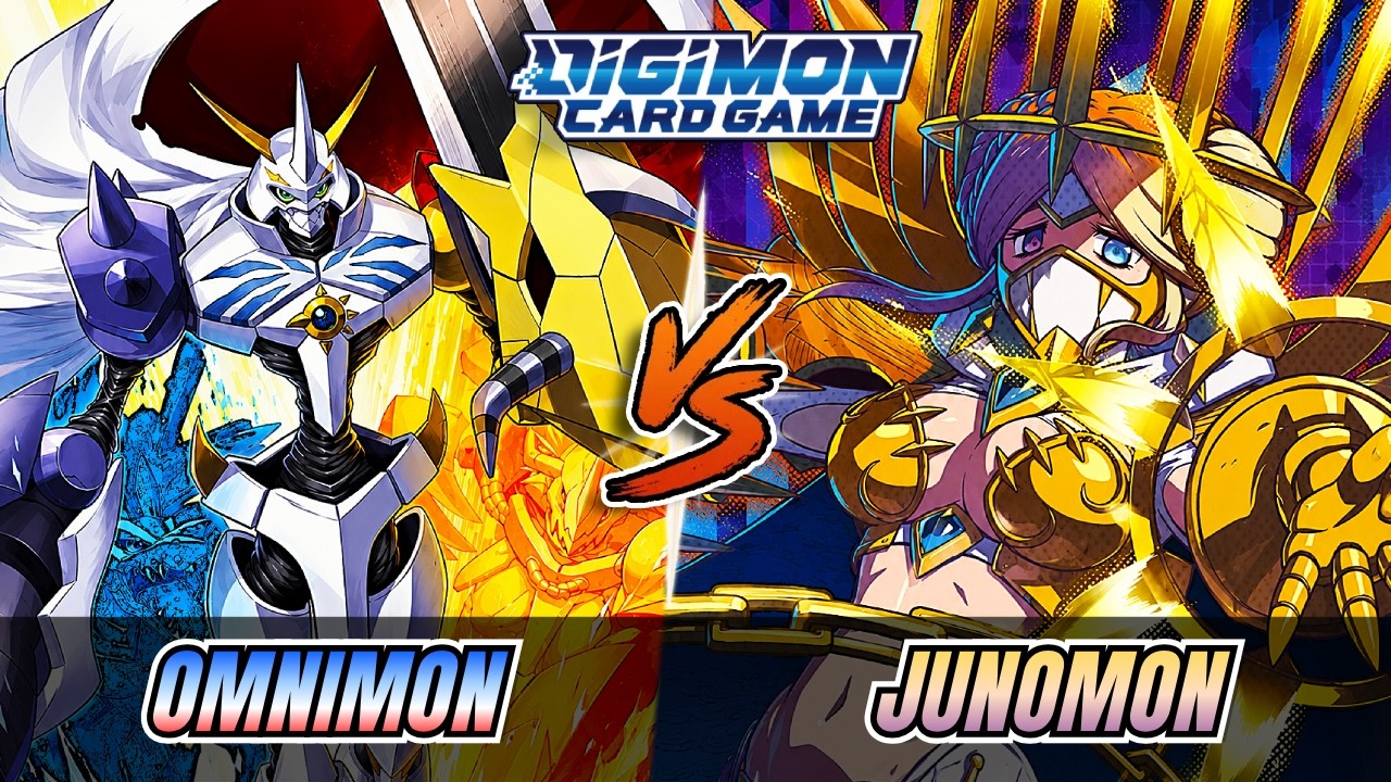 Omnimon Adventure Vs Junomon Angels TS | BT25 Feature Match | Digimon Card Game & TCG
