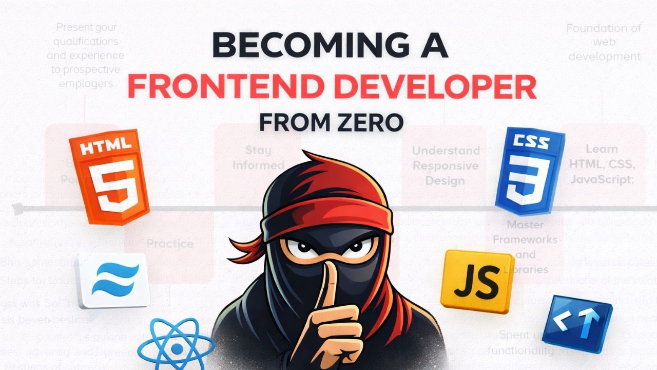 Becoming a Frontend Developer From Zero — Day 0