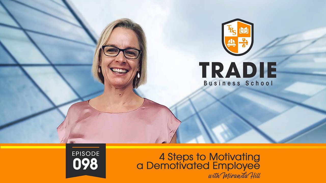 4 Steps to Motivating a Demotivated Employee