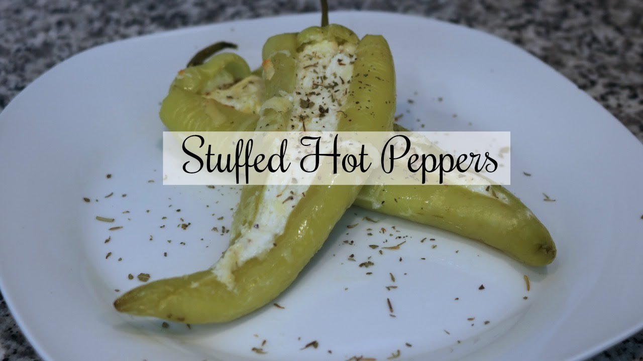 HOW TO MAKE STUFFED HOT BANANA PEPPERS | KETO FRIENDLY RECIPE