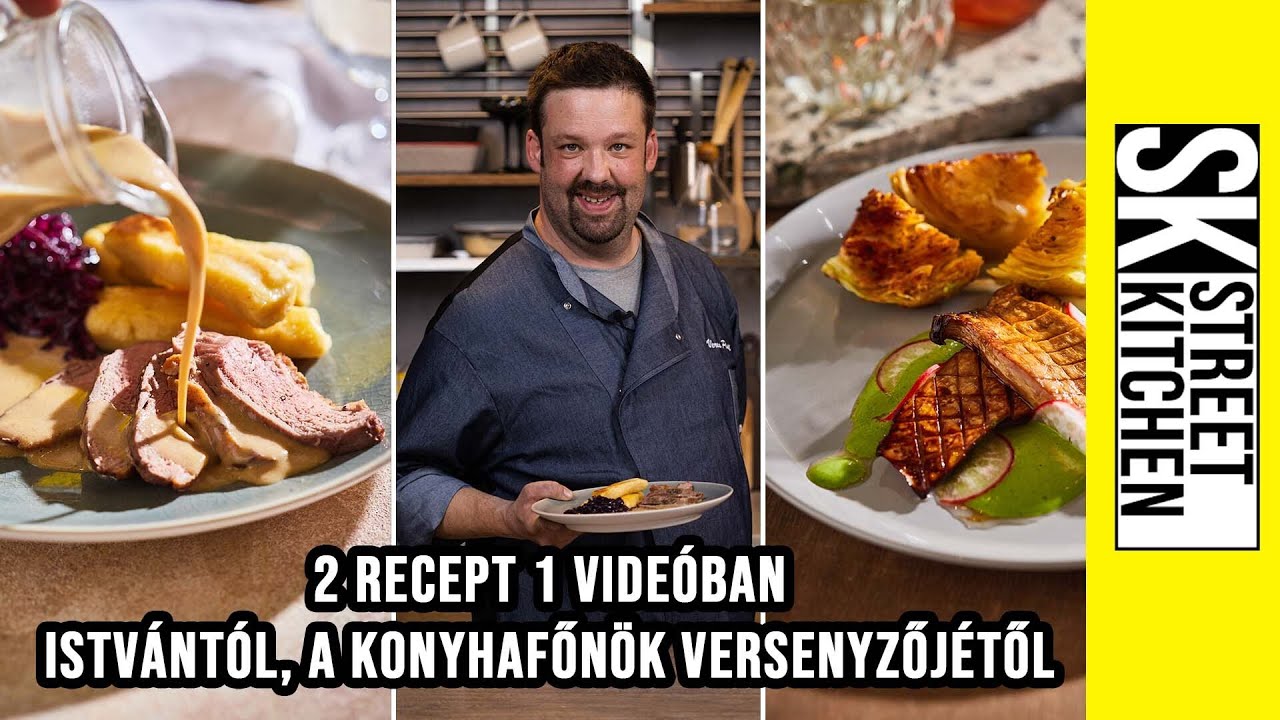 2 recept 1 videóban Veres Istvántól, a KONYHAFŐNÖK versenyzőjétől🤩