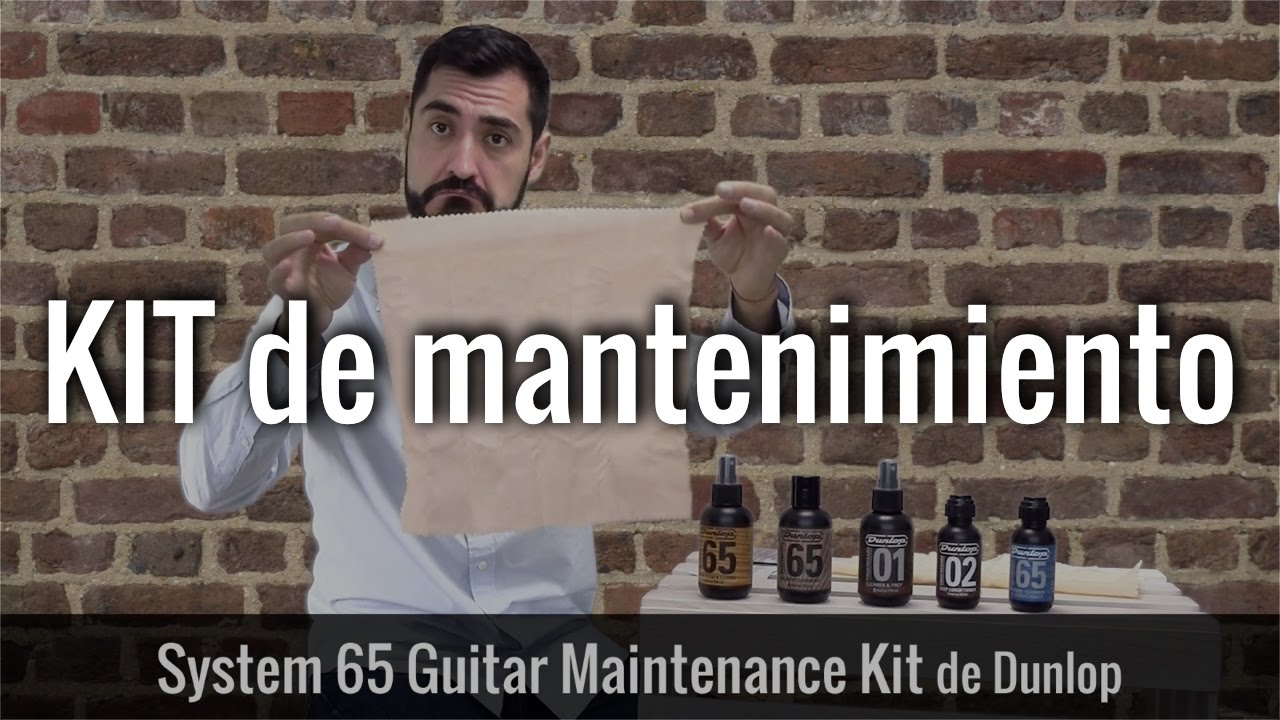 System 65 Guitar Maintenance Kit de Dunlop: REVIEW ♪ Aprendiz de Guitarra TV