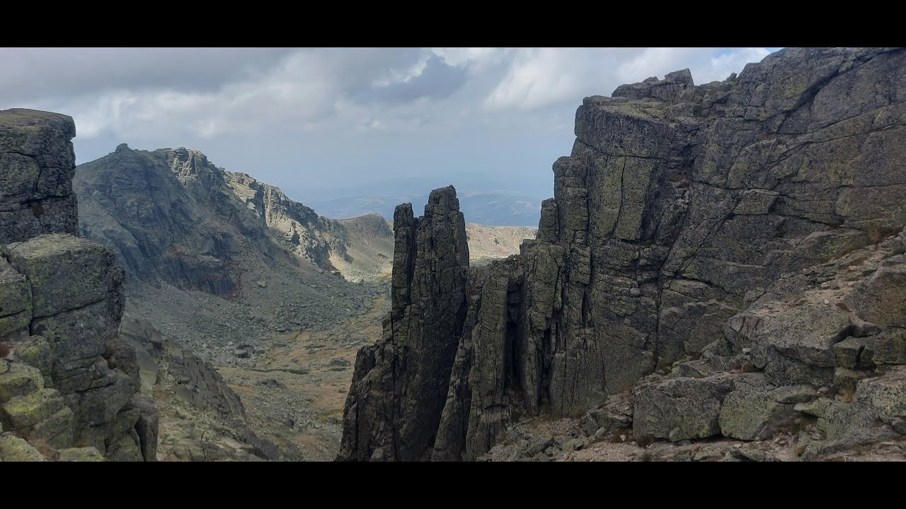SIERRA DE BEJAR EN SALAMANCA DESDE LA PLATAFORMA EL TRAVIESO EN CANDELARIO HASTA EL CALVITERO o TORR
