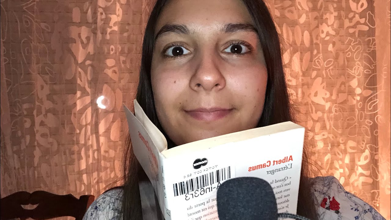 Asmr lecture L’Étranger d’Albert Camus📖 #asmr #asmrfrançais #lecture #étranger #albertcamus