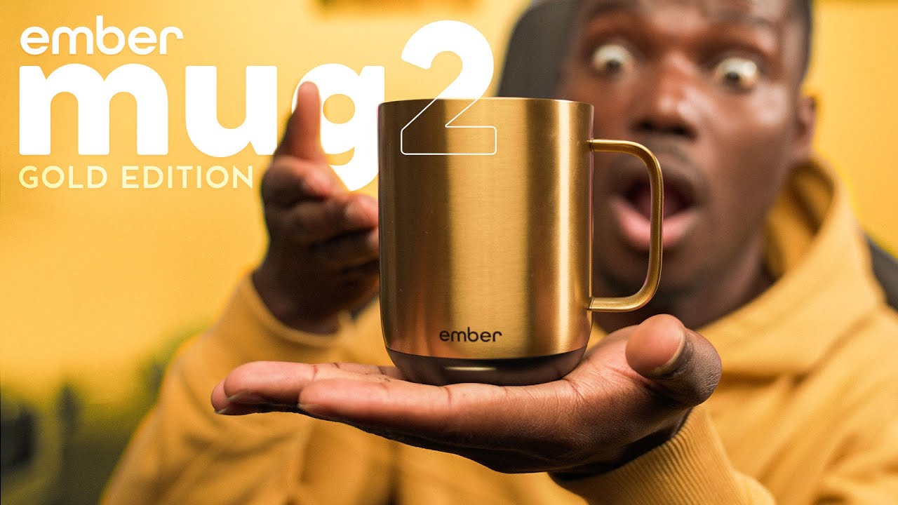 Ember Mug 2 Gold Edition - Heated Smart Mug For Coffee and Tea Lovers