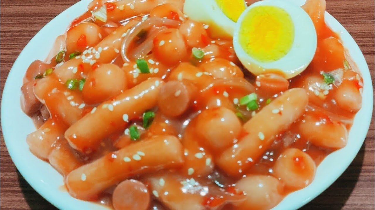 Cách làm Bánh Gạo Tokbokki bằng cơm nguội | món ngon từ cơm nguội