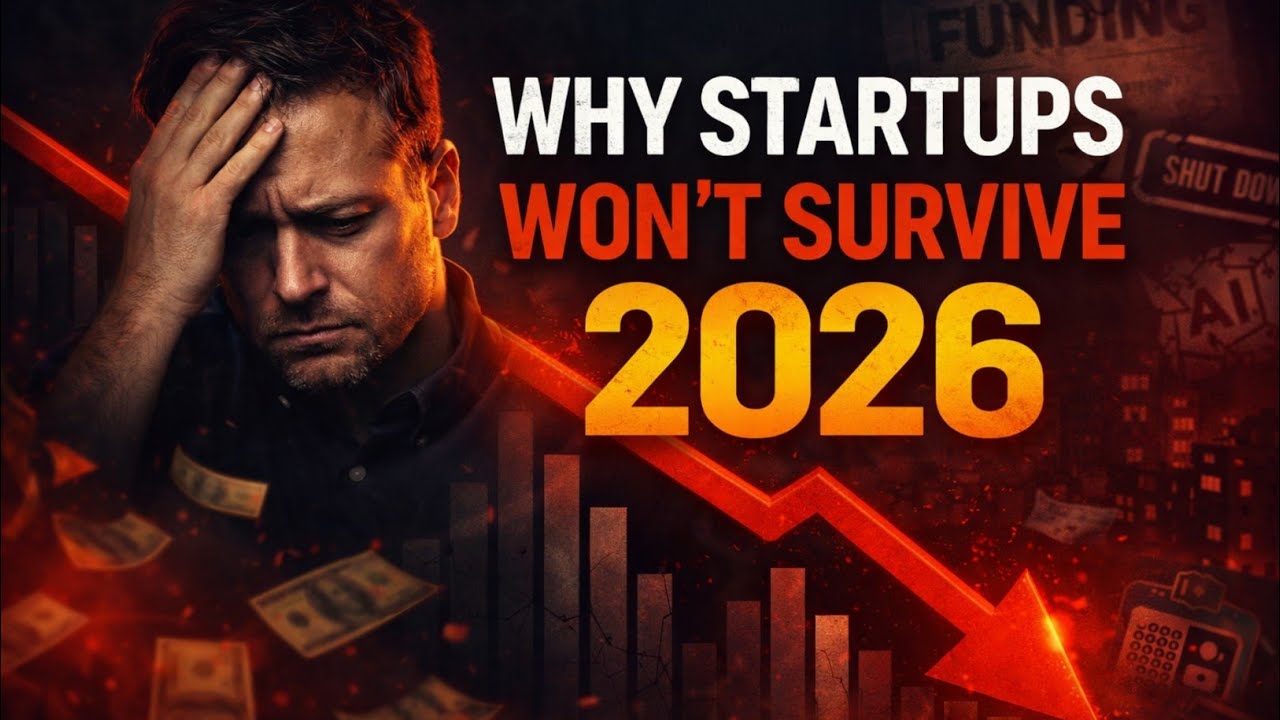 Why Most Startups Will Fail in 2026 | The Harsh Truth Every Founder Must Know
