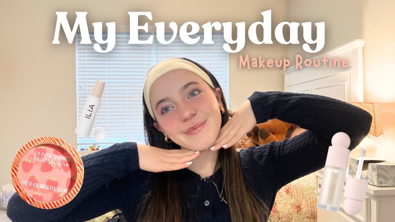 winter everyday makeup routine (soft & glowy) ❄️ ⋆౨ৎ˚❀