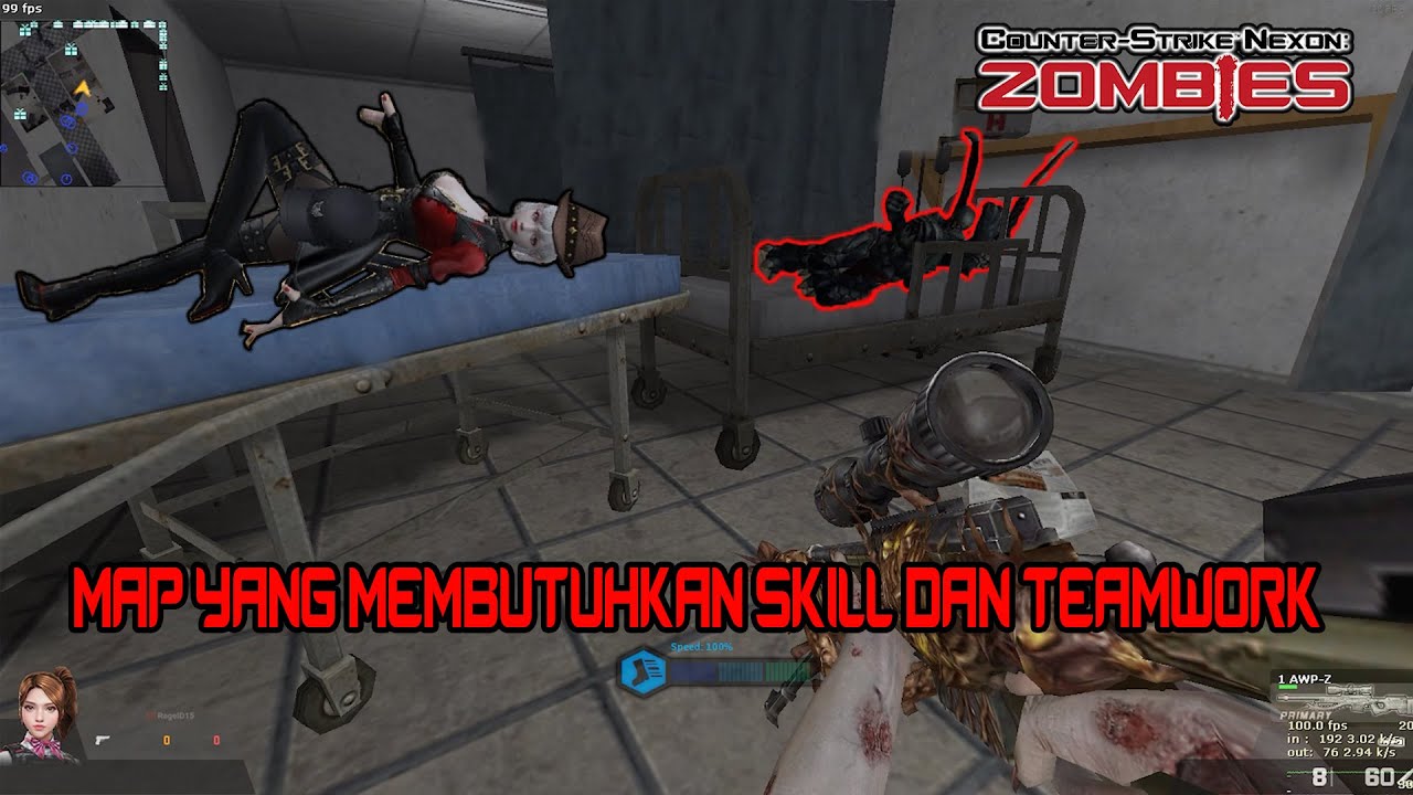 [CSN:S] MAP INI AKAN MEMBUAT KAMU JANTUNGAN😱😱 - Zombie Escape Rising - Counter Strike Nexon Studio