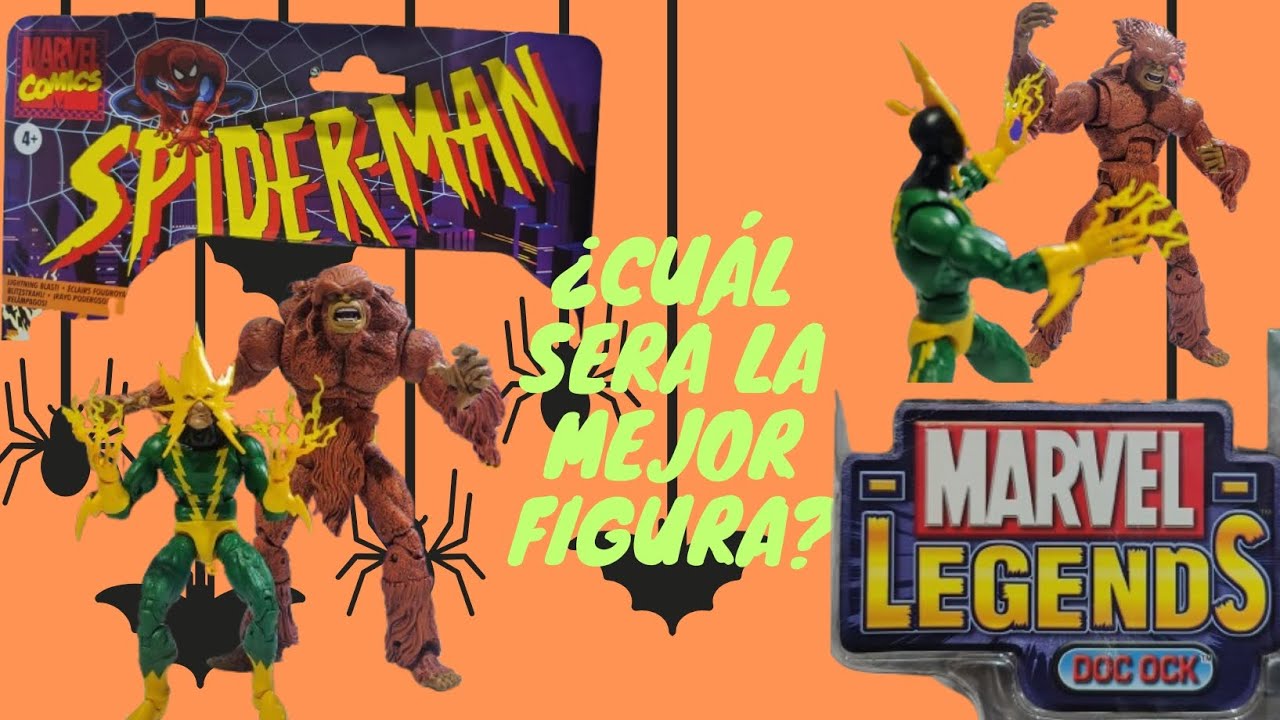 REVISIÓN al Sasquatch de Toy Biz y al Electro de Hasbro!!! [EP.8] 🕷️🕸️😱🤨