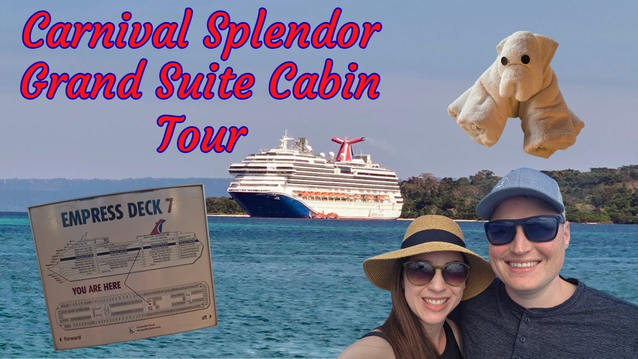 Carnival Splendor Grand Suite Cabin Tour | The Good, The Bad & Is It Worth It?#carnivalcruise#travel