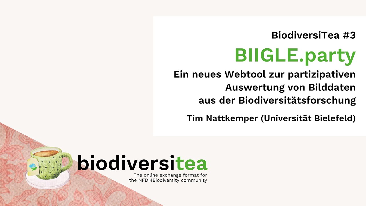 BIIGLE.party - Webtool zur partizipativen Auswertung von Bilddaten aus der Biodiversitätsforschung