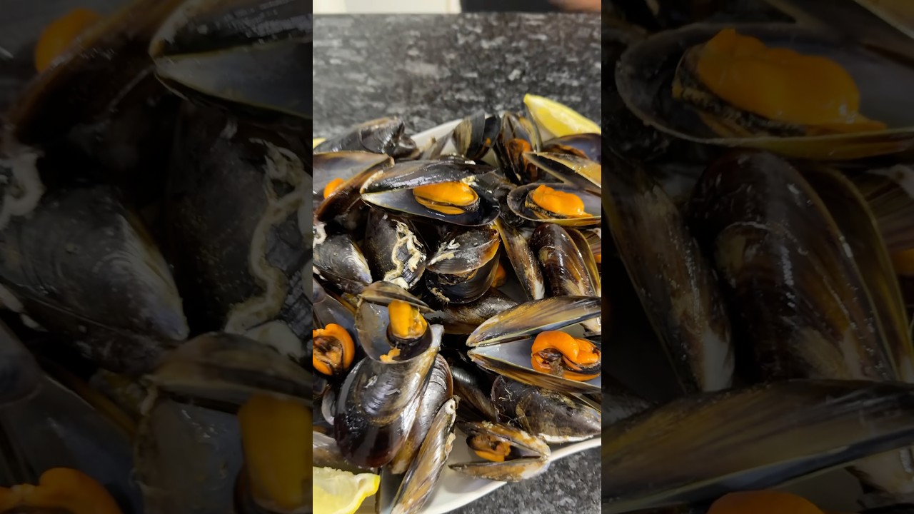 Midii  (Scoici) in sos de vin la TIGAIE