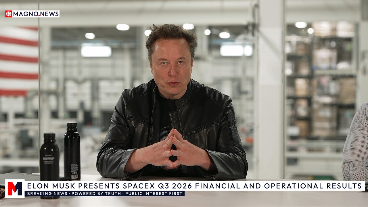 🇺🇸 Илон Маск представляет планы полёта 15 SpaceX и финансовые и операционные результаты за 3 квар...