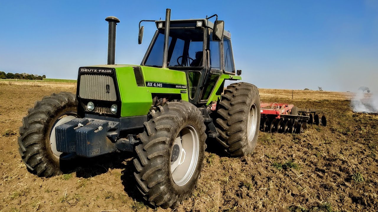 Video corto para que no se olviden del 145 😎 // Haciendo silbar el turbo 🤪 // Deutz Fahr ax 145 🦾