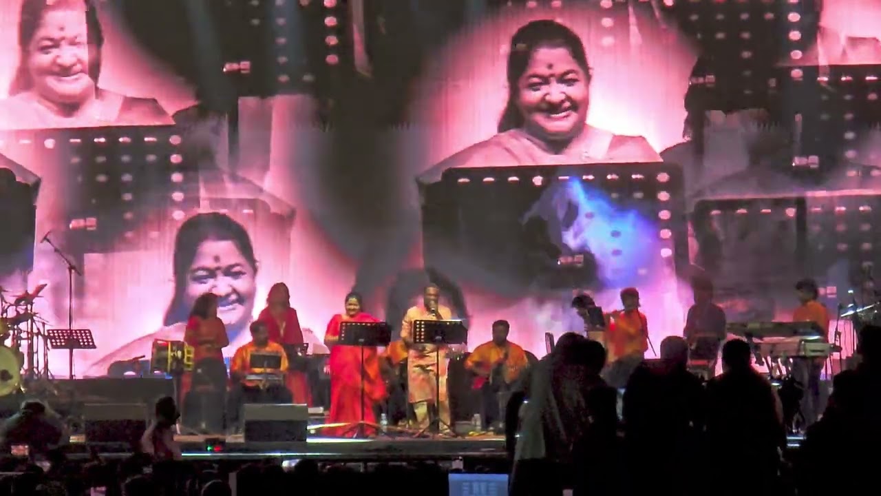 April 5, 2025 KS Chithra live in concert part 17. 'Abbanee thiyyani debba'