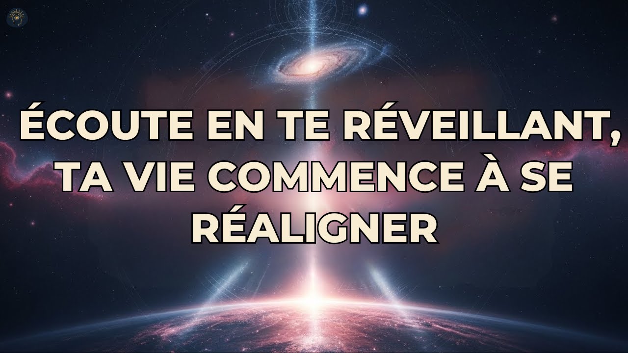 Si tu écoutes ceci au réveil, ta vie commence à revenir à sa juste place