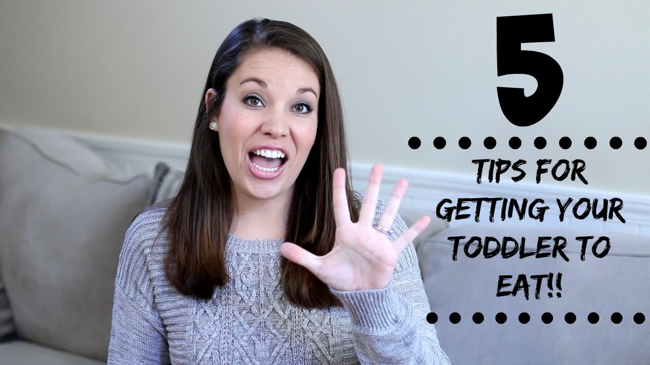 5 TODDLER EATING TIPS!! | How to get your toddler to eat.