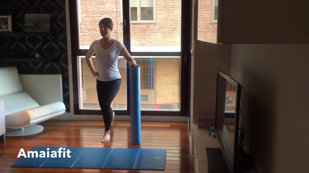 PILATES CON FOAM ROLLER