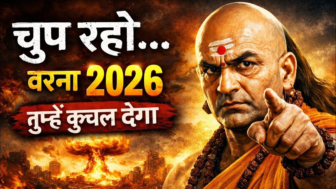 चुप रहो… वरना 2026 तुम्हें कुचल देगा | Chanakya Niti That Controls People