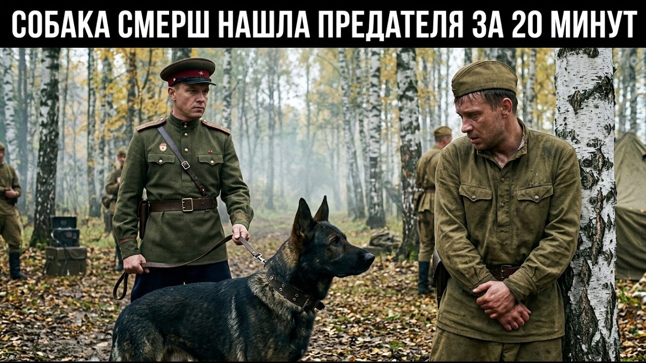 КИНОЛОГ СМЕРШ В ПОИСКЕ - как служебные собаки выследили затаившихся врагов