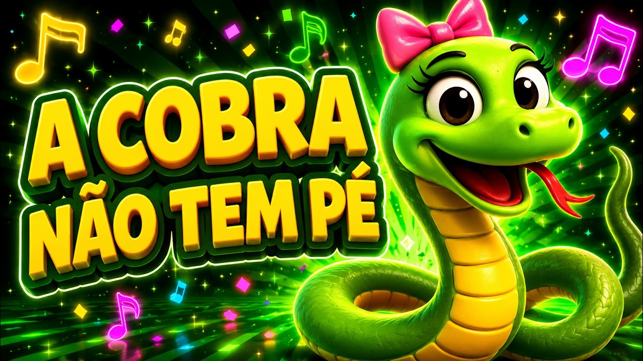 🐍 A COBRA NÃO TEM PÉ  | Vaval & Bilu  | Música Infantil Divertida   #cobra #musicainfantil #kids