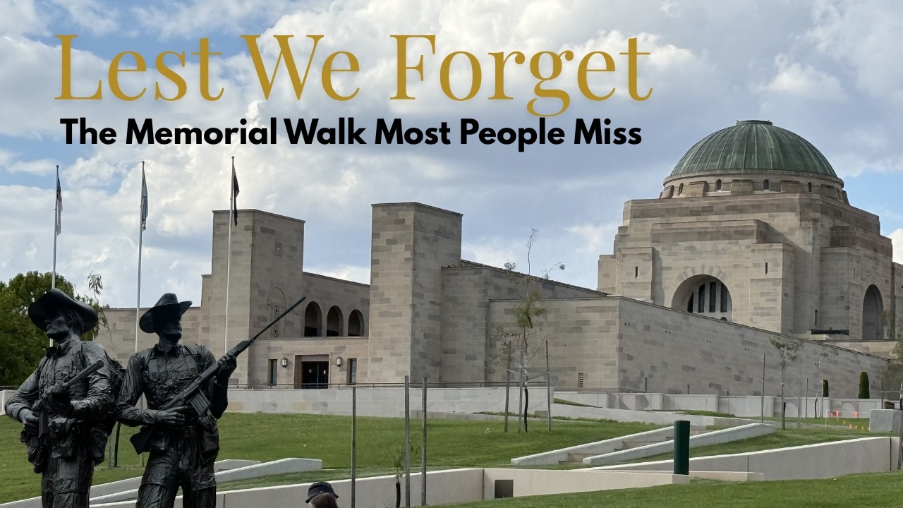 Everyone Visits the War Memorial… But Few Walk This Street