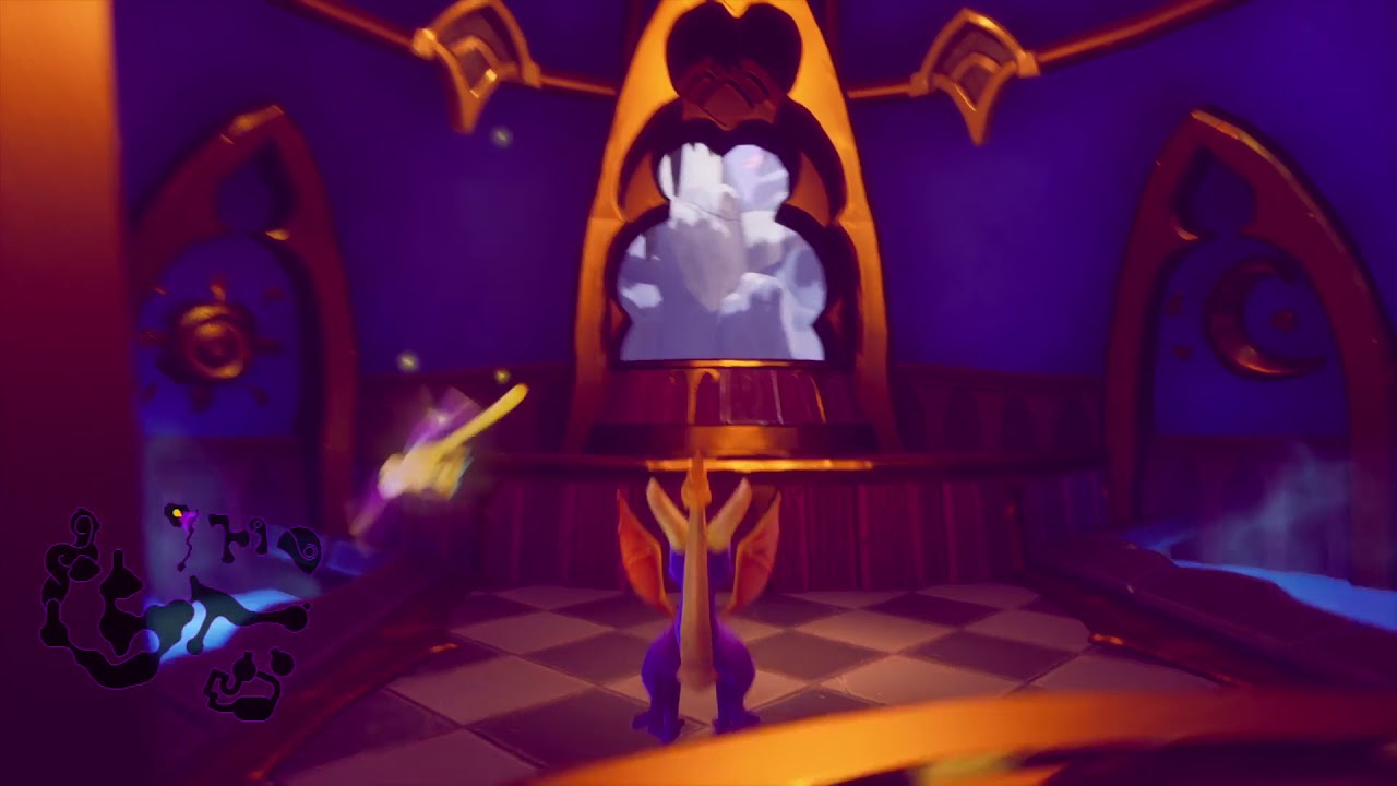 Spyro Reignited Trilogy brûler le tableau caché