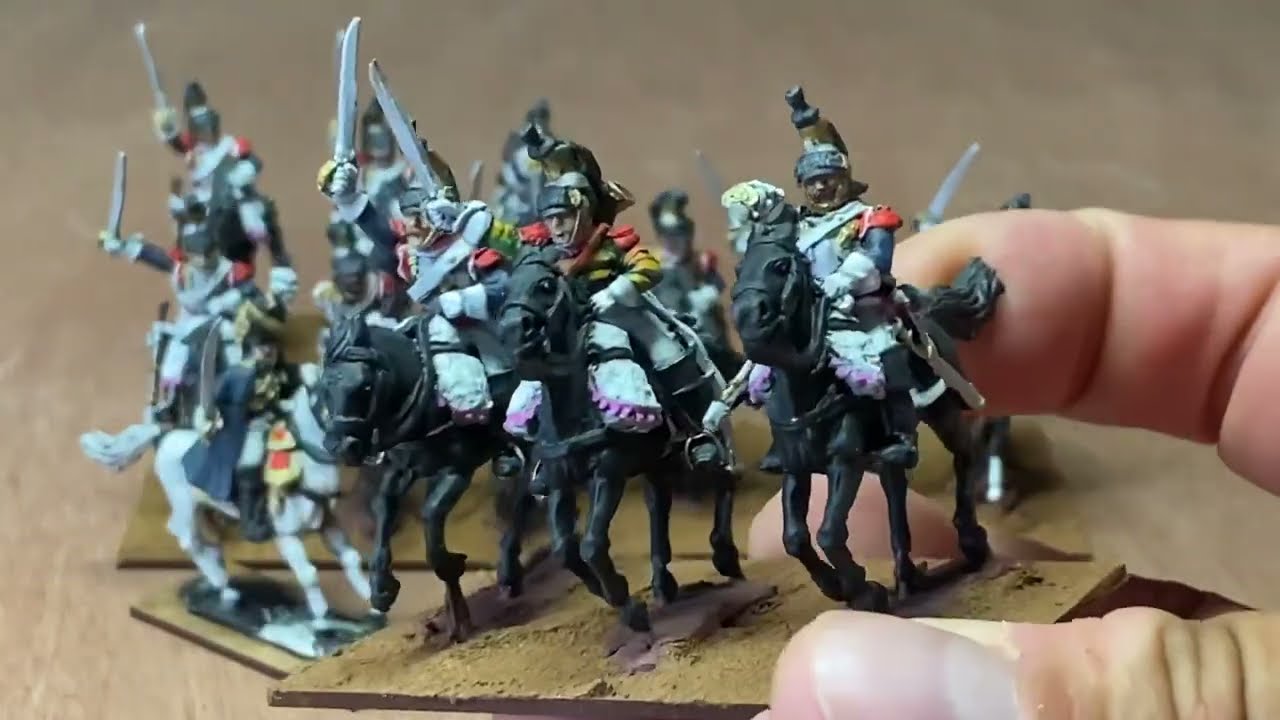 Cuirassier by Perry Miniatures. Black Powder French Heavy Cavalry