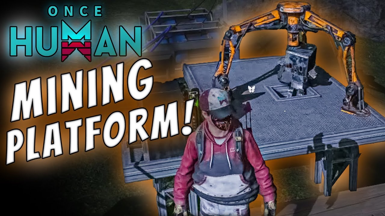 Once Human Mining Platform A.K.A. Auto Miner! FULL BREAKDOWN!