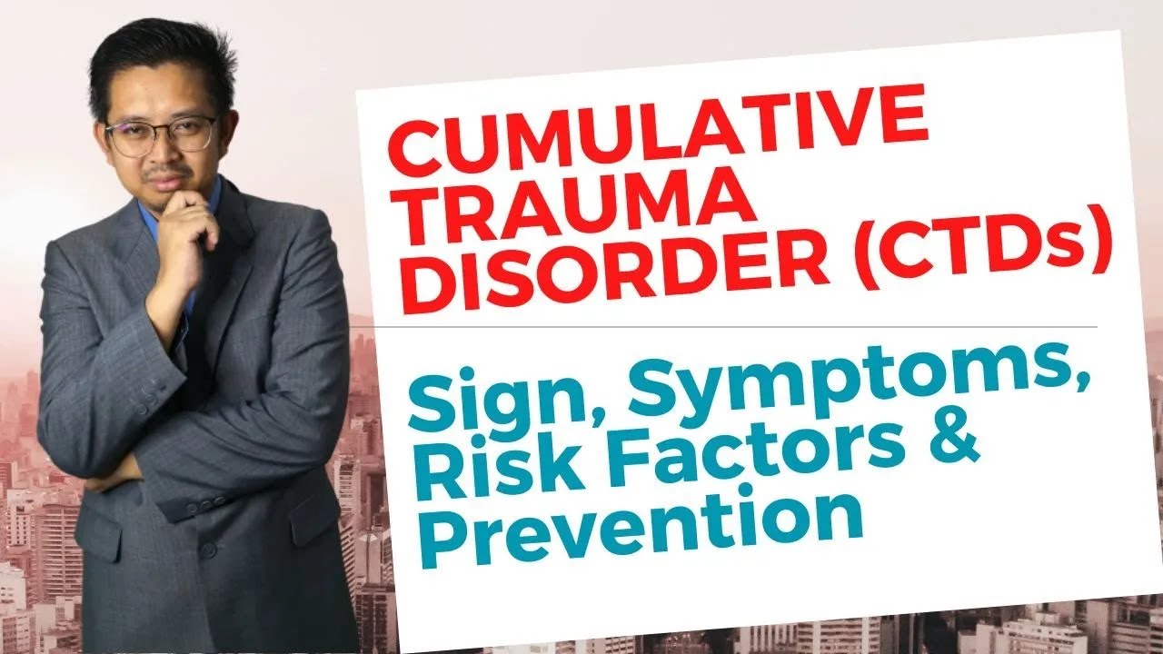 Chapter 3: Cumulative Trauma Disorders (CTDs) OR Musculoskeletal Disorders (MSDs)???