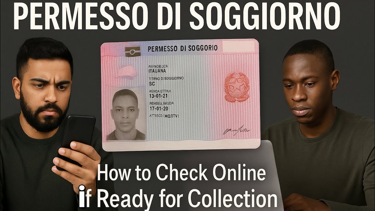 PERMESSO DI SOGGIORNO – How to Check Online if Ready for Collection at Questura