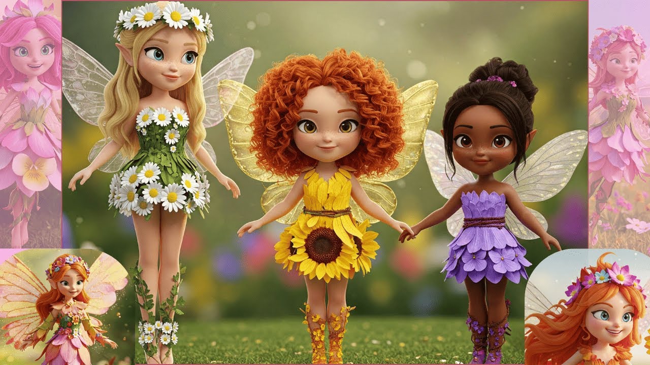 A Fada das Flores - MÚSICA INFANTIL ANIMADA | DIVERTIDA