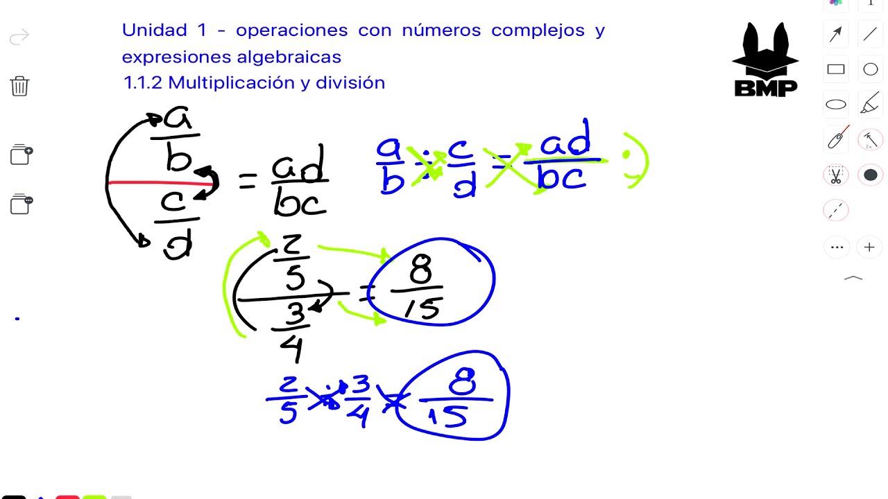 ✔️MATEMATICAS UNAM ✔️ #5 | TEMA 1.1.2 MULTIPLICACION Y DIVISION PT1