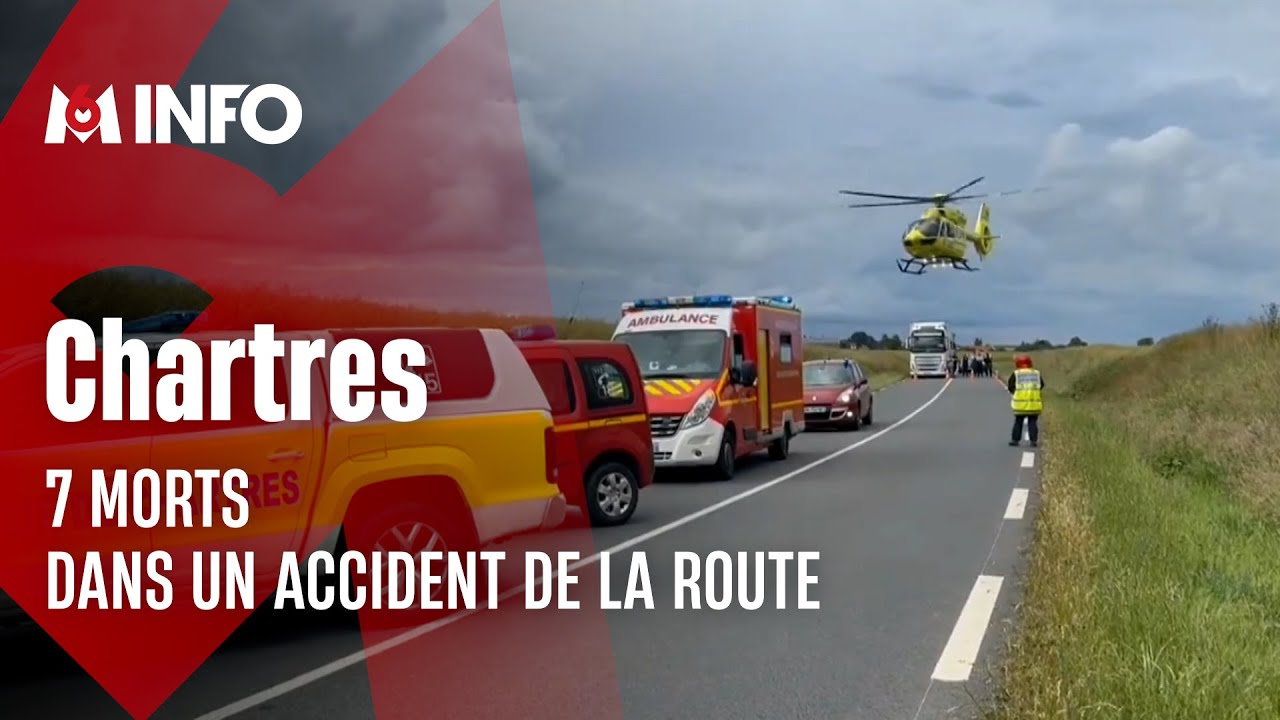 7 morts dans un accident près de Chartres