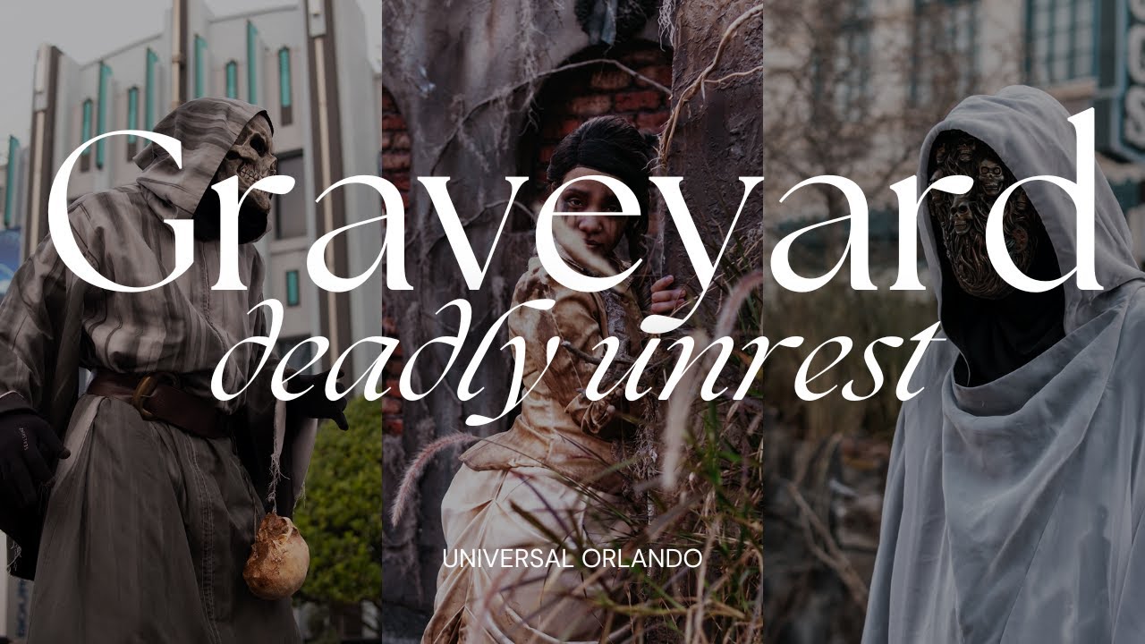 GRAVEYARD: DEADLY UNREST @ HHN 31! Best Scare Zone??