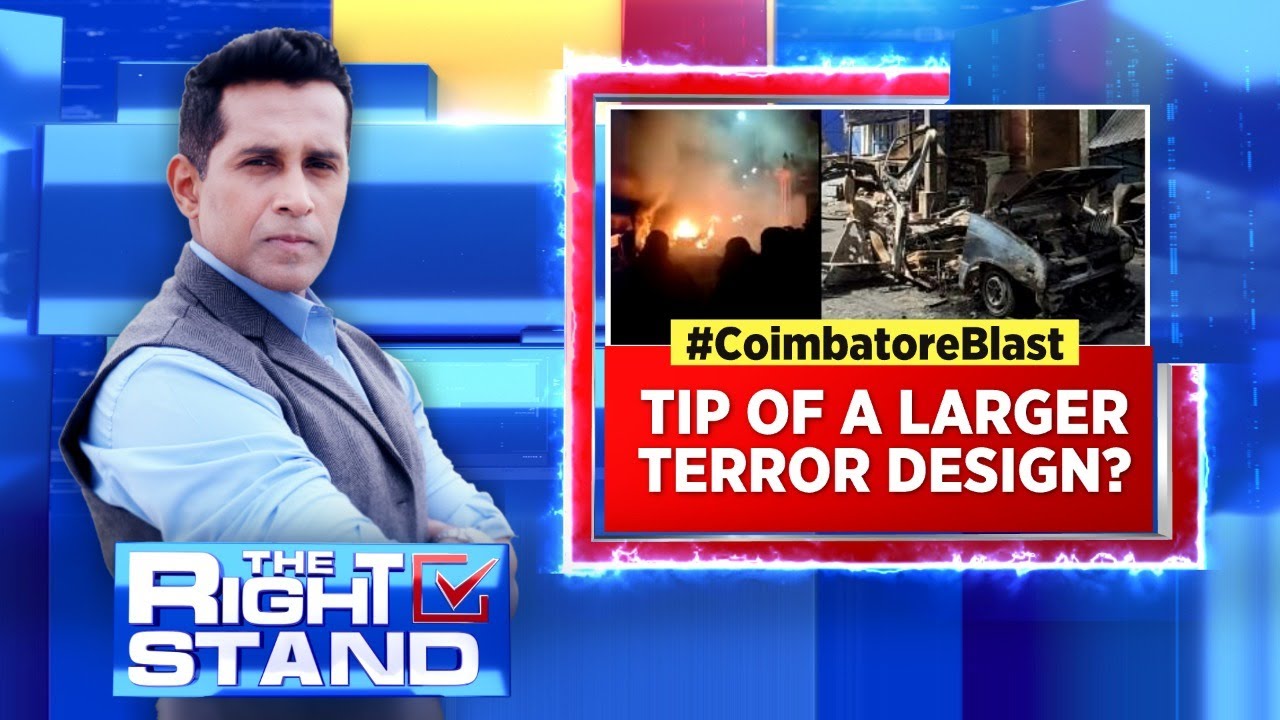 Tamil Nadu News | Coimbatore Blast | Tip Of A Larger Terror Design? | The Right Stand | English News