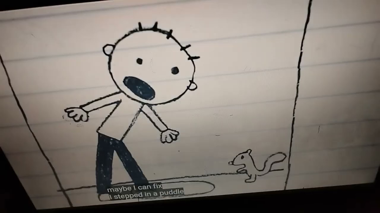 Diary of a Wimpy Kid But Only Parts.