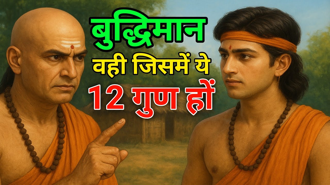 बुद्धिमान व्यक्ति में ये 12 लक्षण होते हैं | Chanakya Niti | Signs Of Intelligent Person